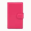 Microsoft Lumia 435 - Leather Wallet Stand Case Rose (OEM)